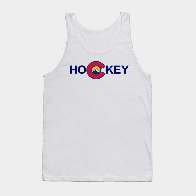 Colorado Hockey Tank Top by rustyskate